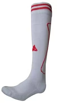 Гетры Alpha Caprice wht/red S-20 Фото Гетры Alpha Caprice wht/red S-20 со склада магазина Спортев