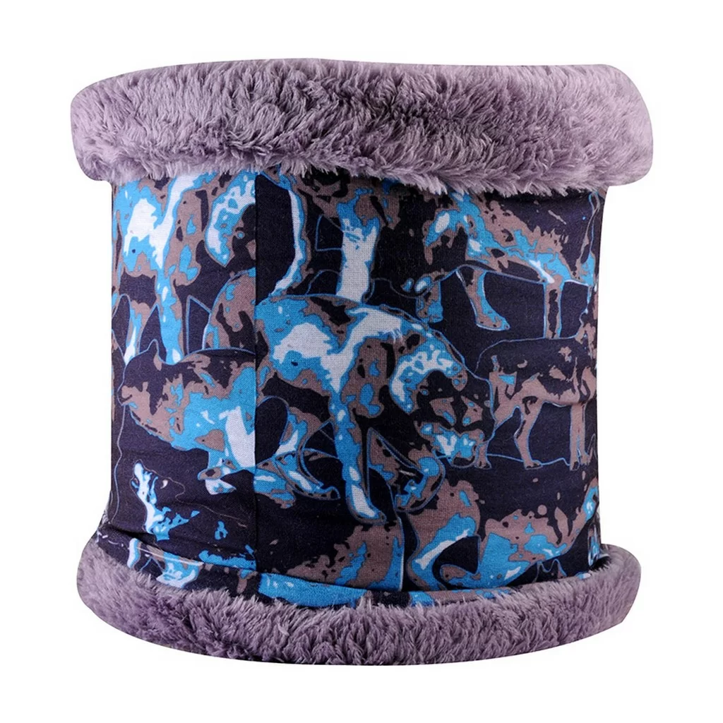 Шарф 4Fun 8в1 Thermal Pro Wolf Blue Фото Шарф 4Fun 8в1 Thermal Pro Wolf Blue со склада магазина Спортев