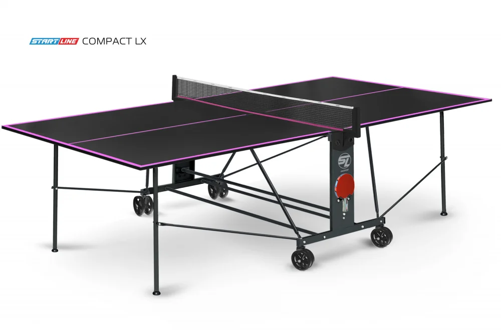 Стол теннисный Compact LX Black Фото Стол теннисный Compact LX Black со склада магазина Спортев