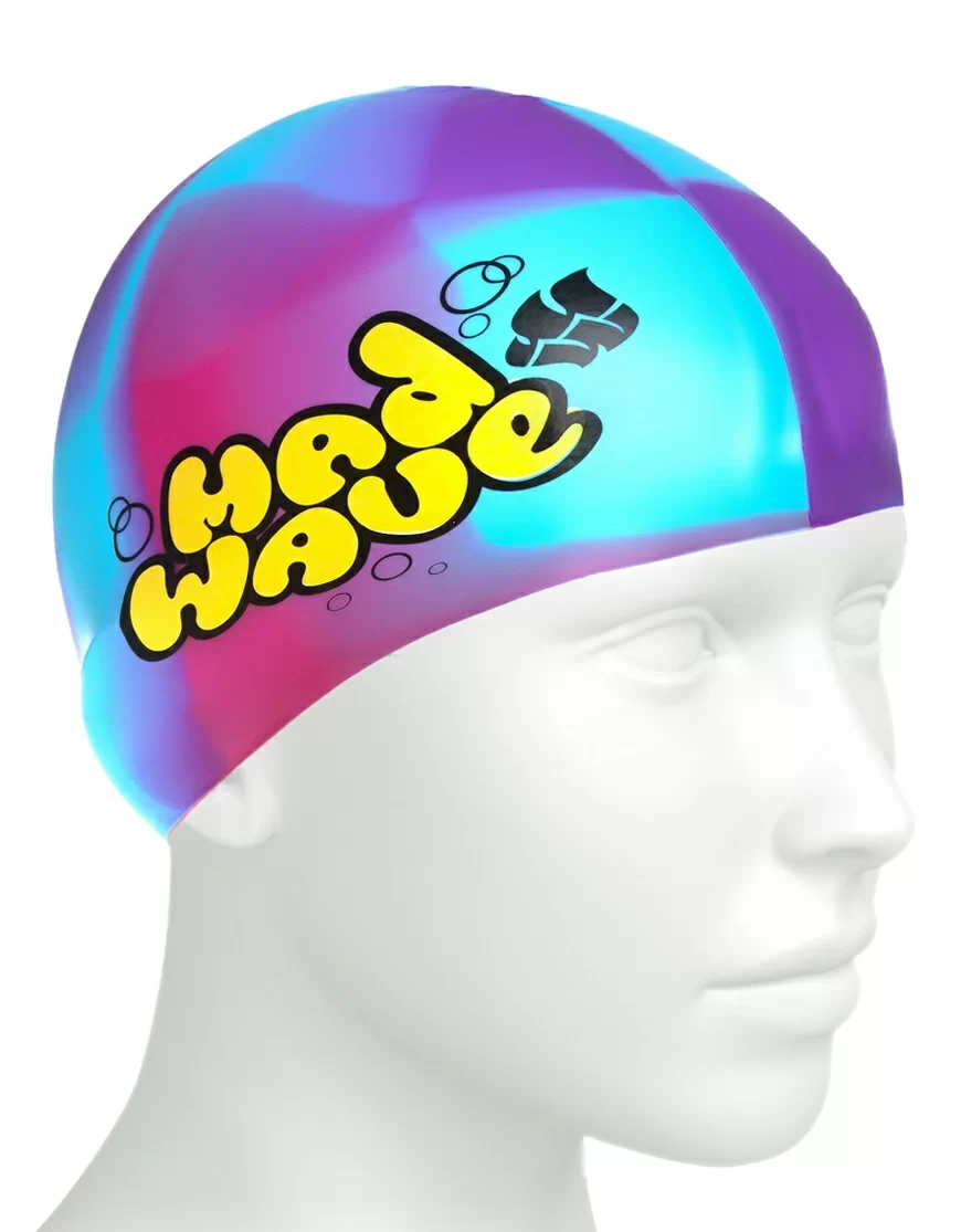Шапочка для плавания Mad Wave Multi Junior purple M0549 01 0 05W Фото Шапочка для плавания Mad Wave Multi Junior purple M0549 01 0 05W со склада магазина Спортев