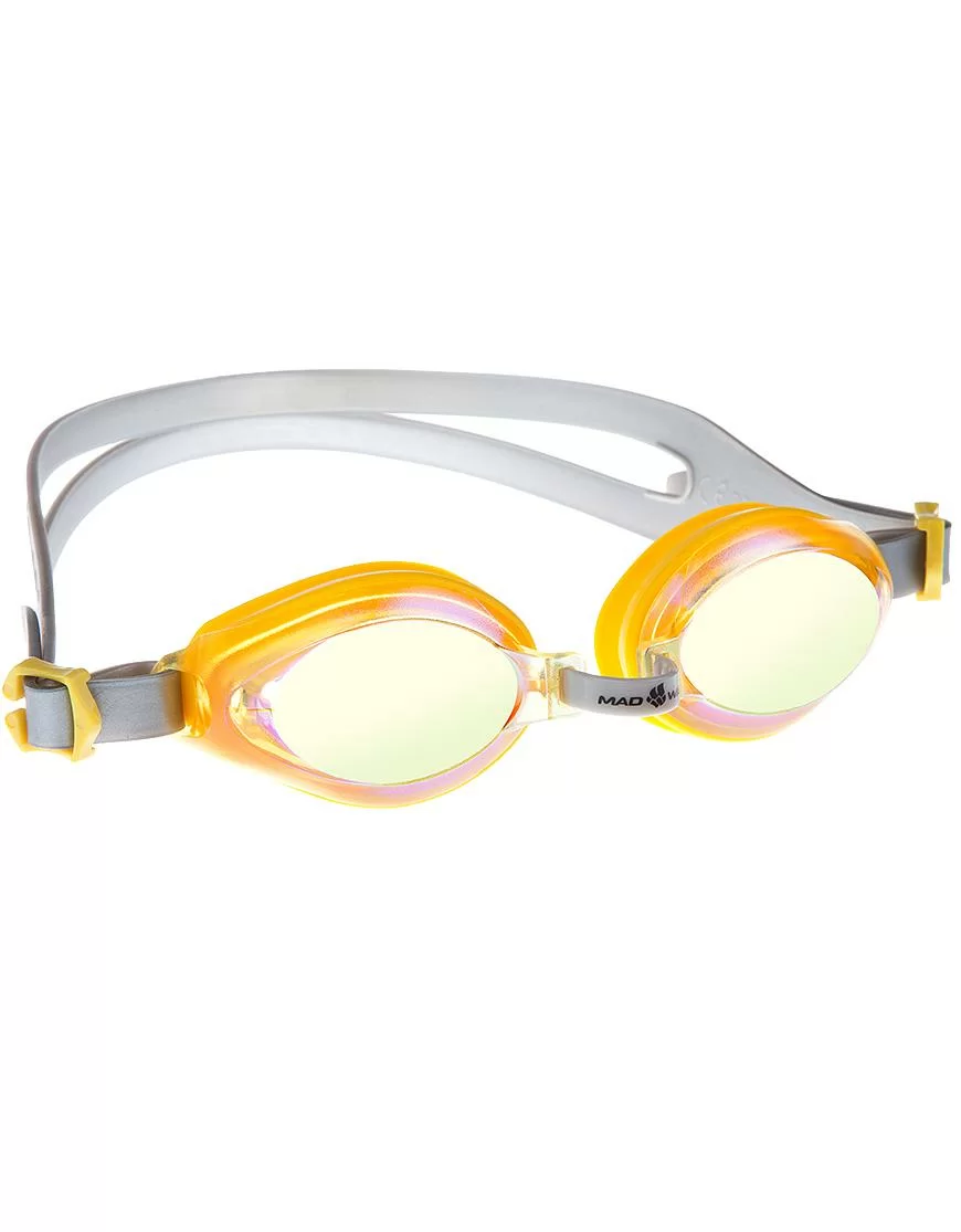 Очки для плавания Mad Wave Aqua Rainbow Junior yellow M0415 05 0 06W Фото Очки для плавания Mad Wave Aqua Rainbow Junior yellow M0415 05 0 06W со склада магазина Спортев