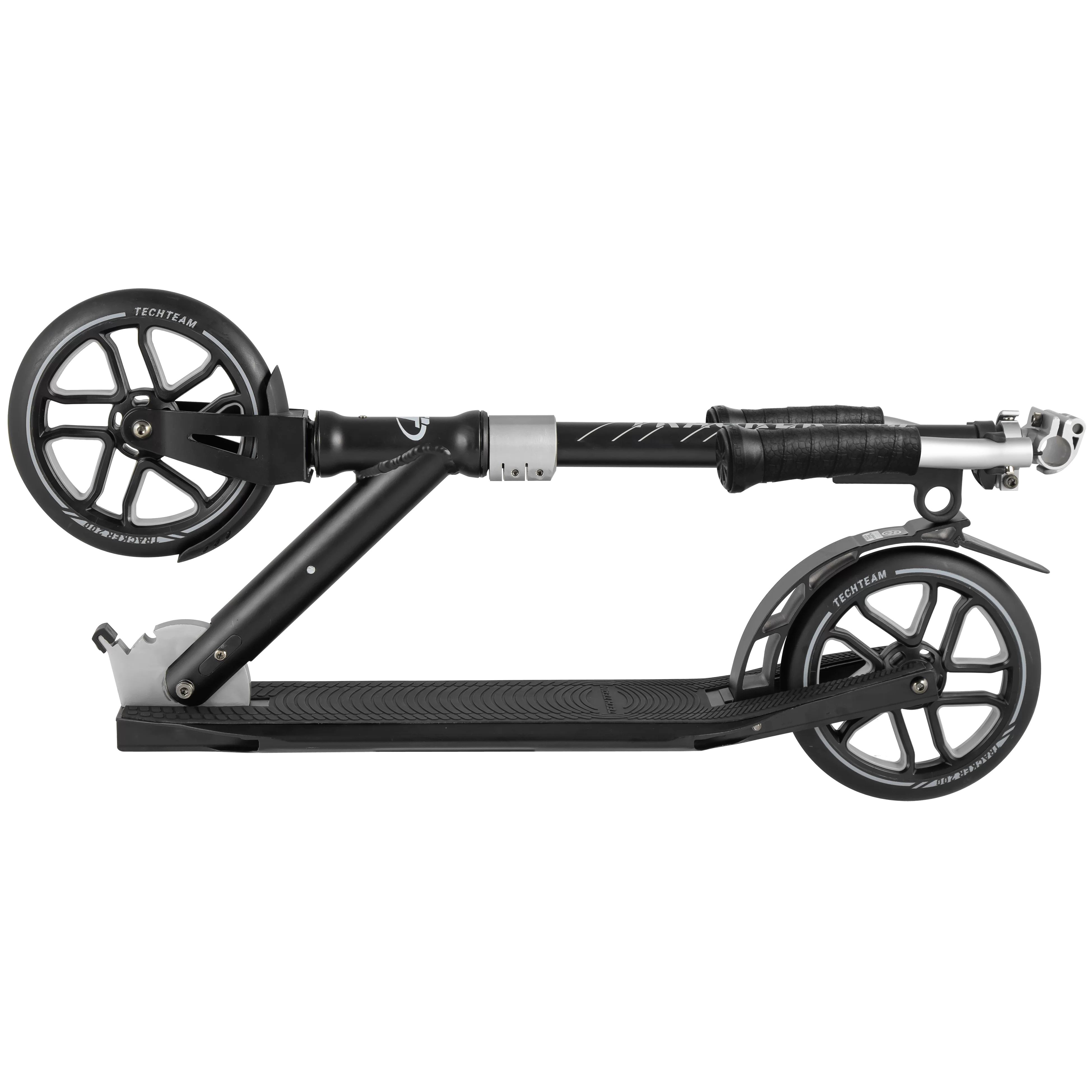 Самокат TechTeam Tracker 200 (2020) black/silver Фото Самокат TechTeam Tracker 200 (2020) black/silver со склада магазина Спортев