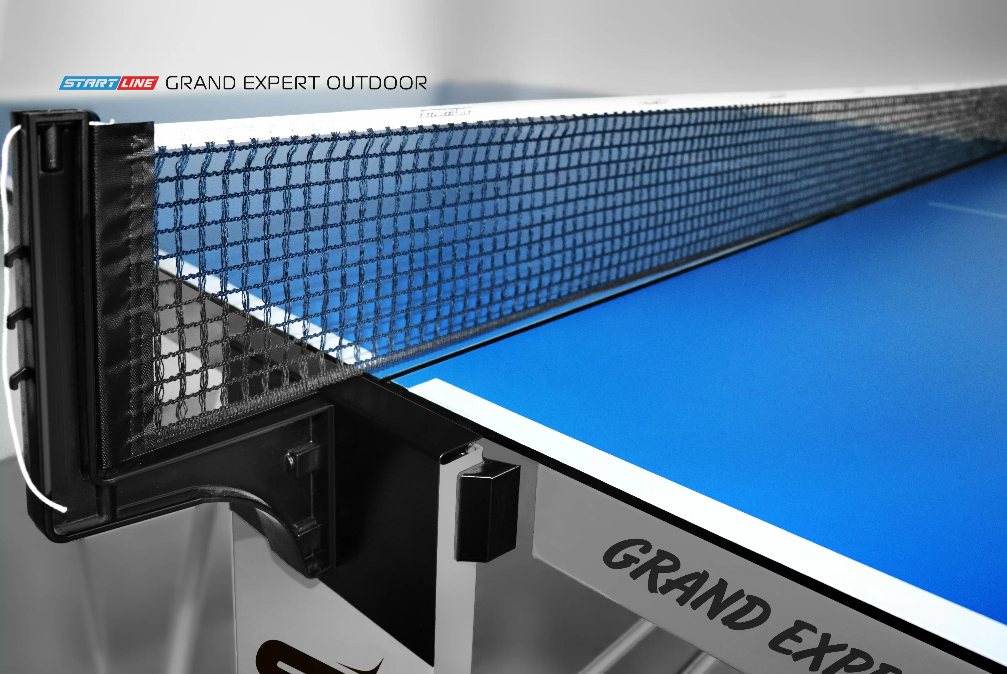Стол теннисный GRAND EXPERT 6 Всепогодный Синий Фото Стол теннисный GRAND EXPERT 6 Всепогодный Синий со склада магазина Спортев