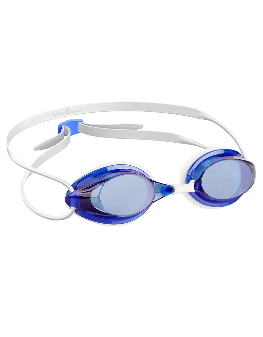 Очки для плавания Mad Wave Streamline стартовые blue/white M0457 01 0 04W Фото Очки для плавания Mad Wave Streamline стартовые blue/white M0457 01 0 04W со склада магазина Спортев