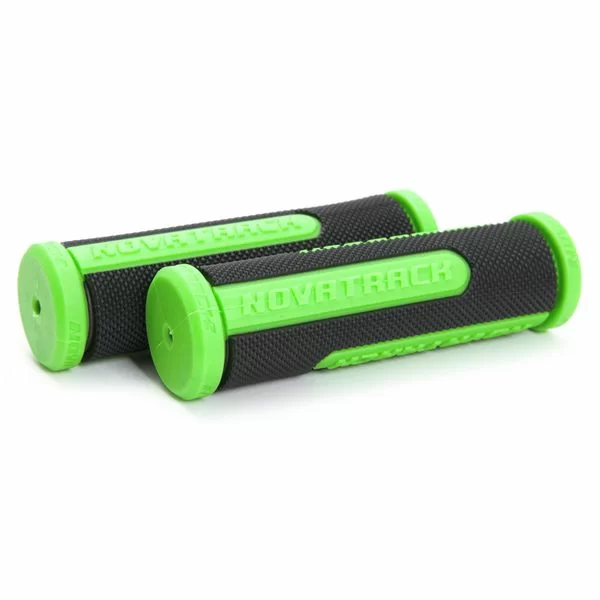 Грипсы Novatrack 110 мм черно-салатовые (РТ7488С) Х76791 Фото Грипсы Novatrack 110 мм черно-салатовые (РТ7488С) Х76791 со склада магазина Спортев