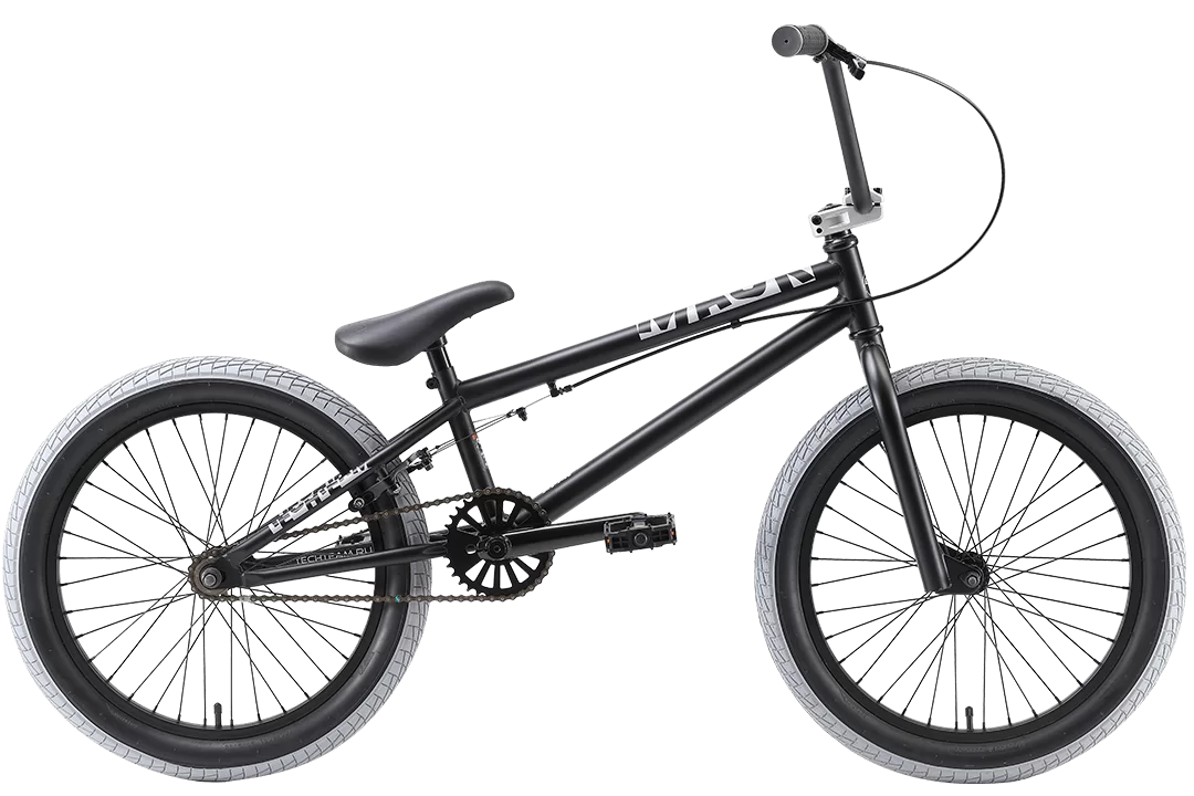 Велосипед BMX TechTeam Mack 20" (2023) черный 740026 Фото Велосипед BMX TechTeam Mack 20" (2023) черный 740026 со склада магазина Спортев