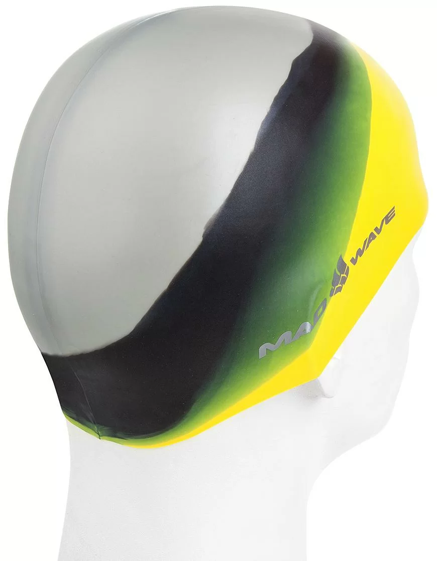 Шапочка для плавания Mad Wave Multi Adult yellow M0534 01 0 06W Фото Шапочка для плавания Mad Wave Multi Adult yellow M0534 01 0 06W со склада магазина Спортев