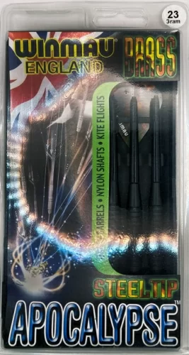 Дротики Winmau Apocalypse Brass steeltip 23 гр Фото Дротики Winmau Apocalypse Brass steeltip 23 гр со склада магазина Спортев