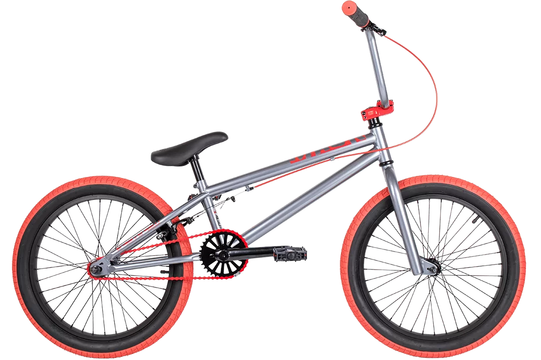 Велосипед BMX TechTeam Mack 20" (2023) серый 970017 Фото Велосипед BMX TechTeam Mack 20" (2023) серый 970017 со склада магазина Спортев