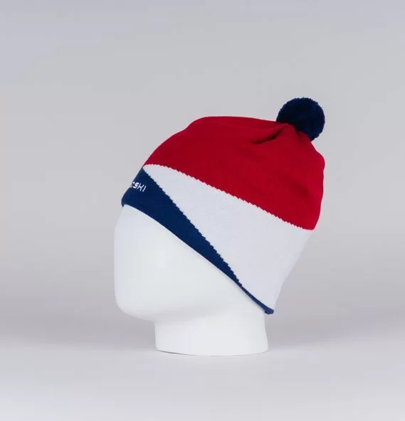 Шапка Nordski Line red/blue NSV474987 Фото Шапка Nordski Line red/blue NSV474987 со склада магазина Спортев