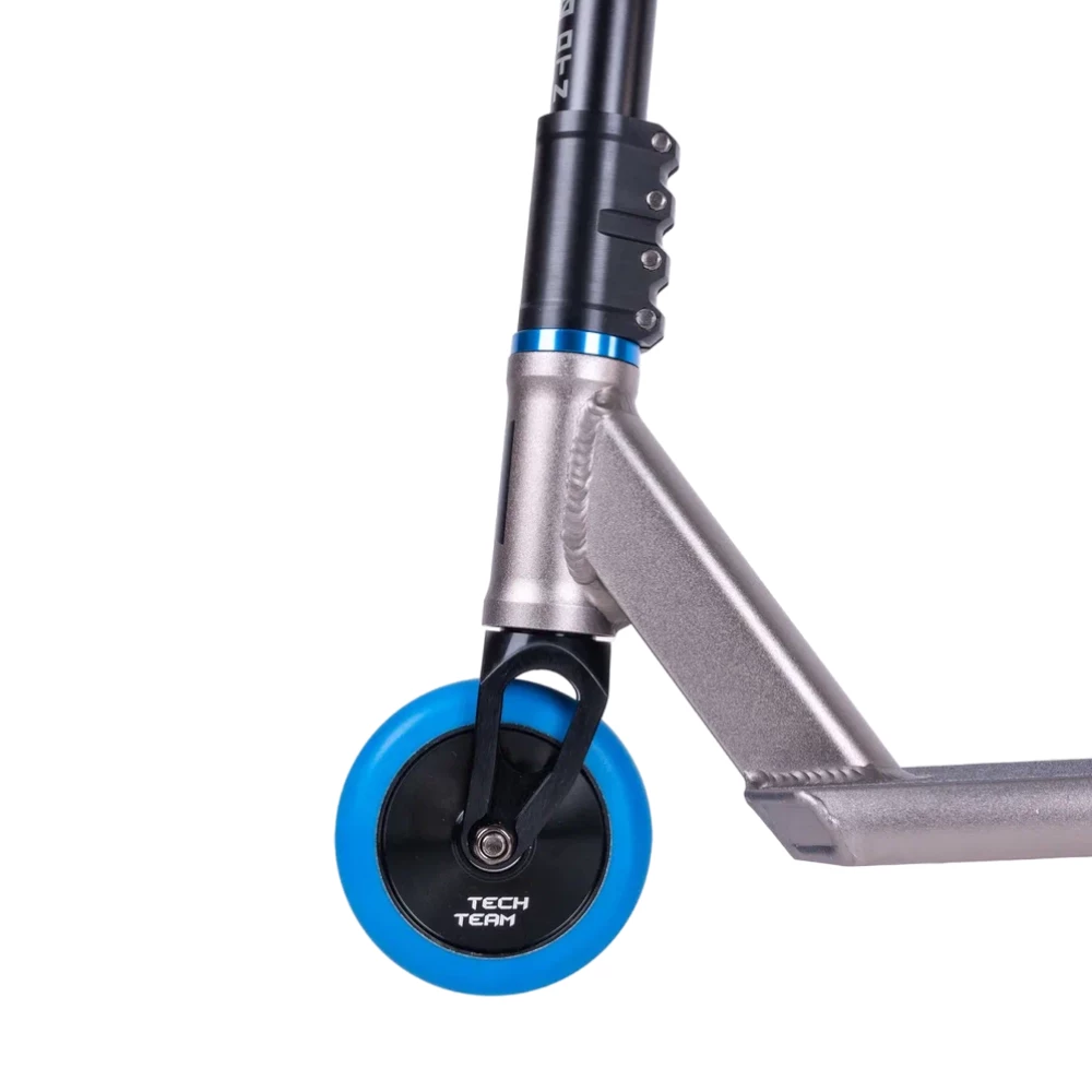 Самокат TechTeam Duker 4.0 трюковой grey/blue Фото Самокат TechTeam Duker 4.0 трюковой grey/blue со склада магазина Спортев