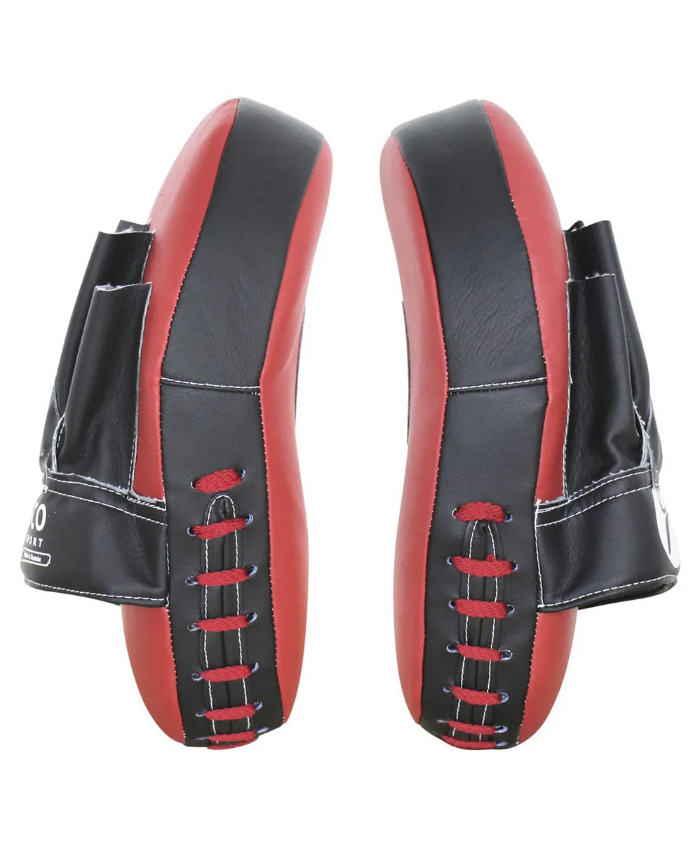 Лапы Rusco Sport изогнутые красные 62317 Фото Лапы Rusco Sport изогнутые красные 62317 со склада магазина Спортев