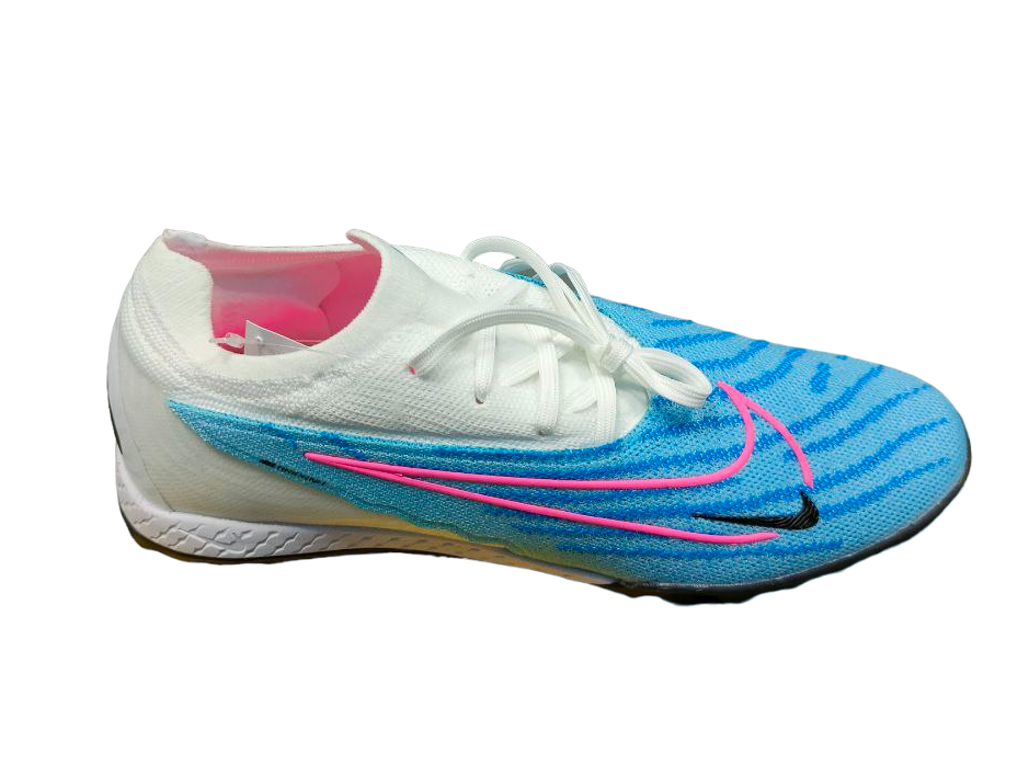 Бутсы Nike Phantom GX Elite turf голубой/белый Фото Бутсы Nike Phantom GX Elite turf голубой/белый со склада магазина Спортев