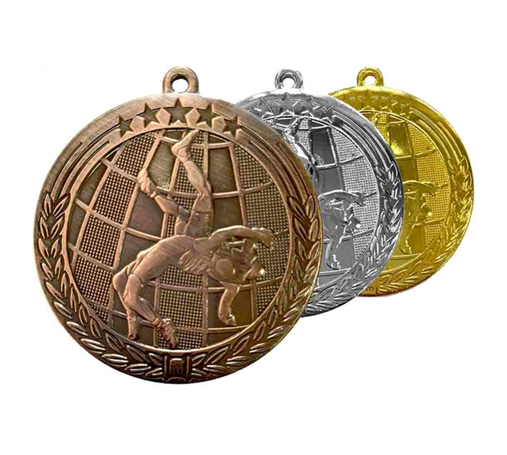 Медаль АТ602 d-60 мм Фото Медаль АТ602 d-60 мм со склада магазина Спортев
