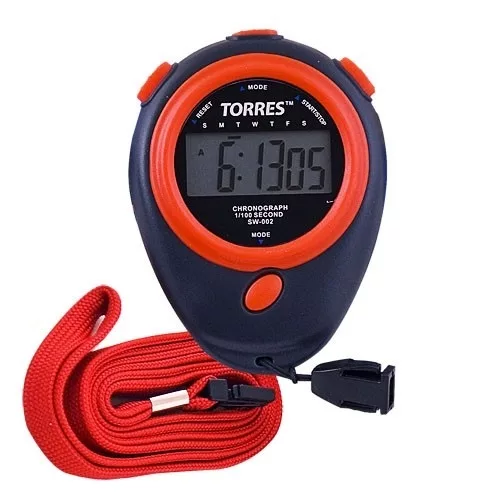 Секундомер Torres Stopwatch черно-красный SW-002 Фото Секундомер Torres Stopwatch черно-красный SW-002 со склада магазина Спортев