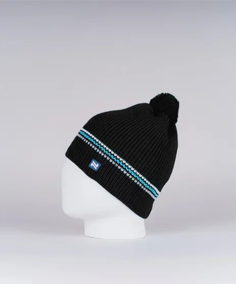 Шапка Nordski Frost black/blue NSV480170 Фото Шапка Nordski Frost black/blue NSV480170 со склада магазина Спортев