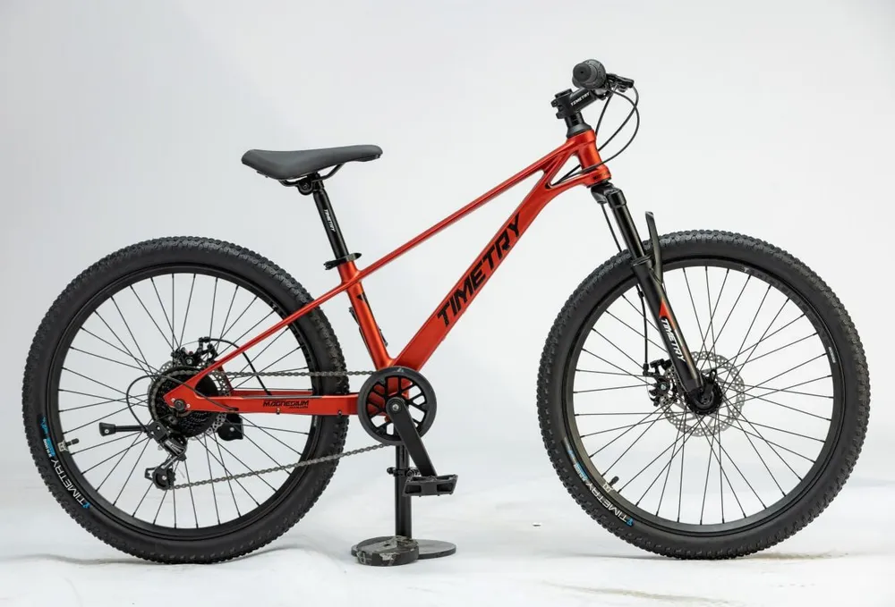 Велосипед Timetry TT228 24" 7 скор. красный Фото Велосипед Timetry TT228 24" 7 скор. красный со склада магазина Спортев