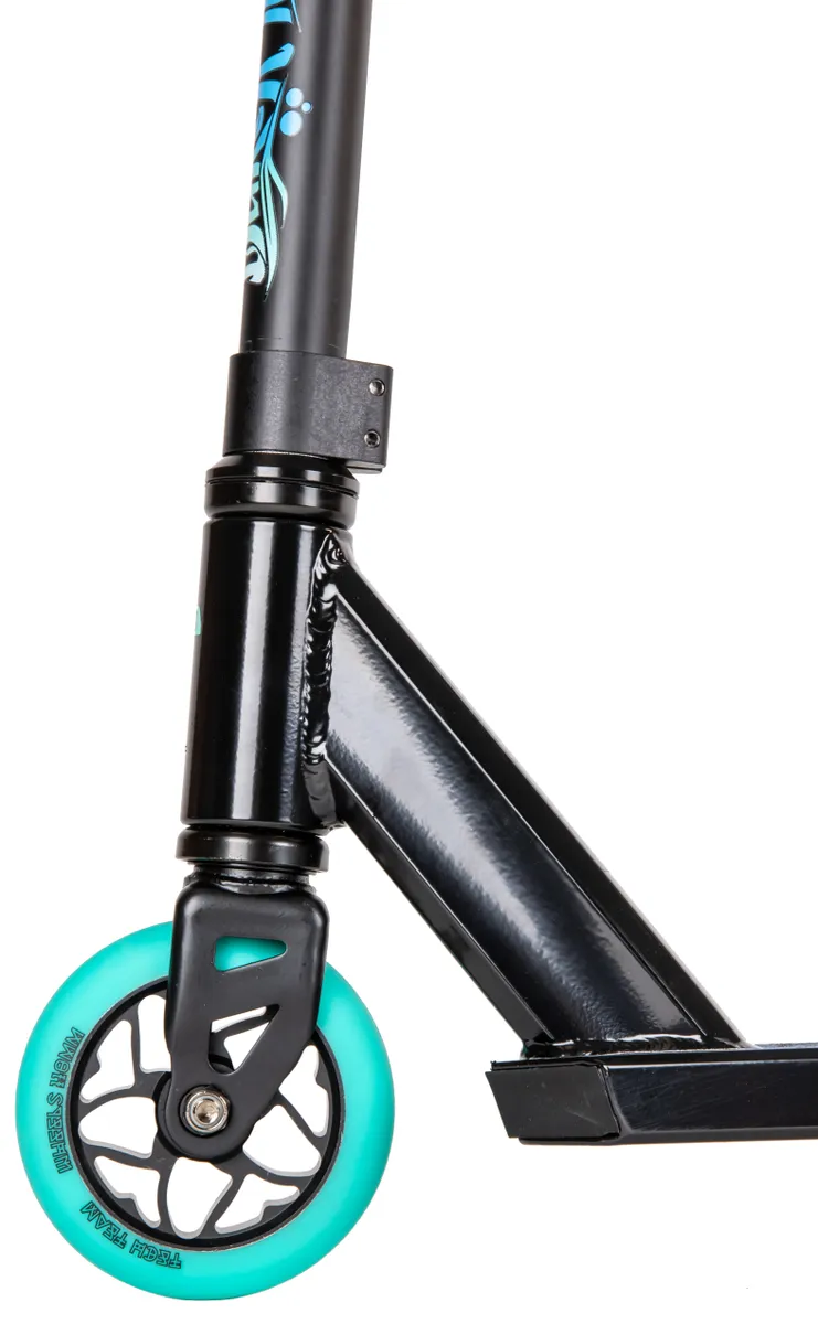 Самокат TechTeam Duker 101 (2022) трюковой black/celadon Фото Самокат TechTeam Duker 101 (2022) трюковой black/celadon со склада магазина Спортев