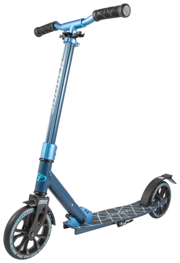 Самокат TechTeam Jogger 180 (2021) blue Фото Самокат TechTeam Jogger 180 (2021) blue со склада магазина Спортев