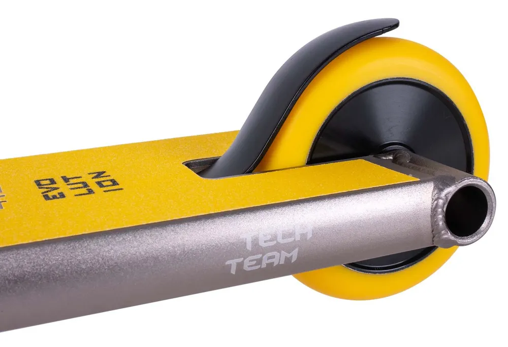 Самокат TechTeam Duker 4.0 трюковой grey/yellow Фото Самокат TechTeam Duker 4.0 трюковой grey/yellow со склада магазина Спортев