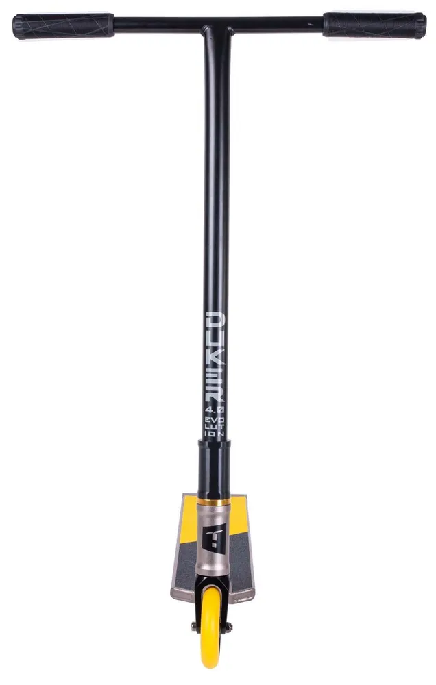 Самокат TechTeam Duker 4.0 трюковой grey/yellow Фото Самокат TechTeam Duker 4.0 трюковой grey/yellow со склада магазина Спортев