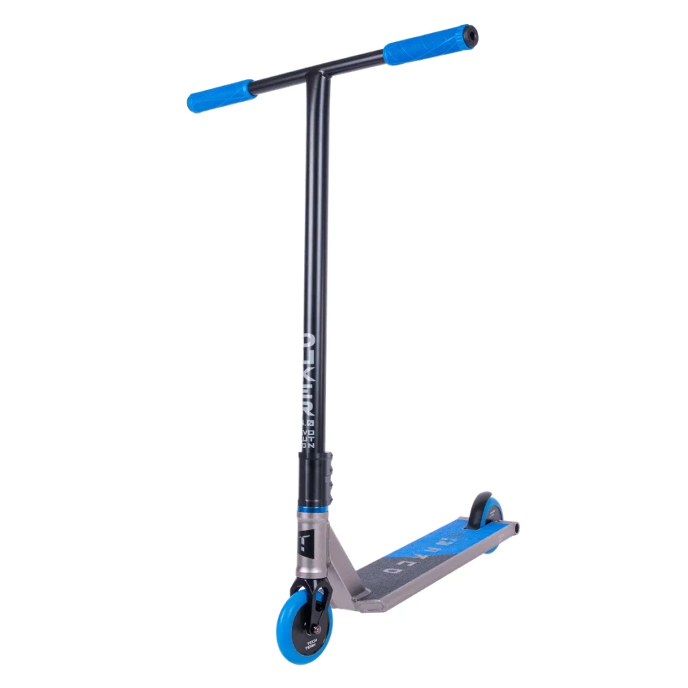 Самокат TechTeam Duker 4.0 трюковой grey/blue Фото Самокат TechTeam Duker 4.0 трюковой grey/blue со склада магазина Спортев