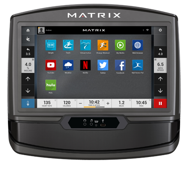 MATRIX T70XIR Беговая дорожка, 2021 Фото MATRIX T70XIR Беговая дорожка, 2021 со склада магазина Спортев
