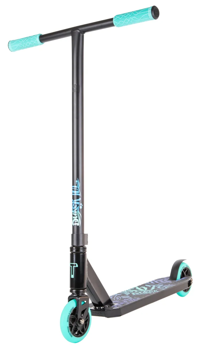 Самокат TechTeam Duker 101 (2022) трюковой black/celadon Фото Самокат TechTeam Duker 101 (2022) трюковой black/celadon со склада магазина Спортев