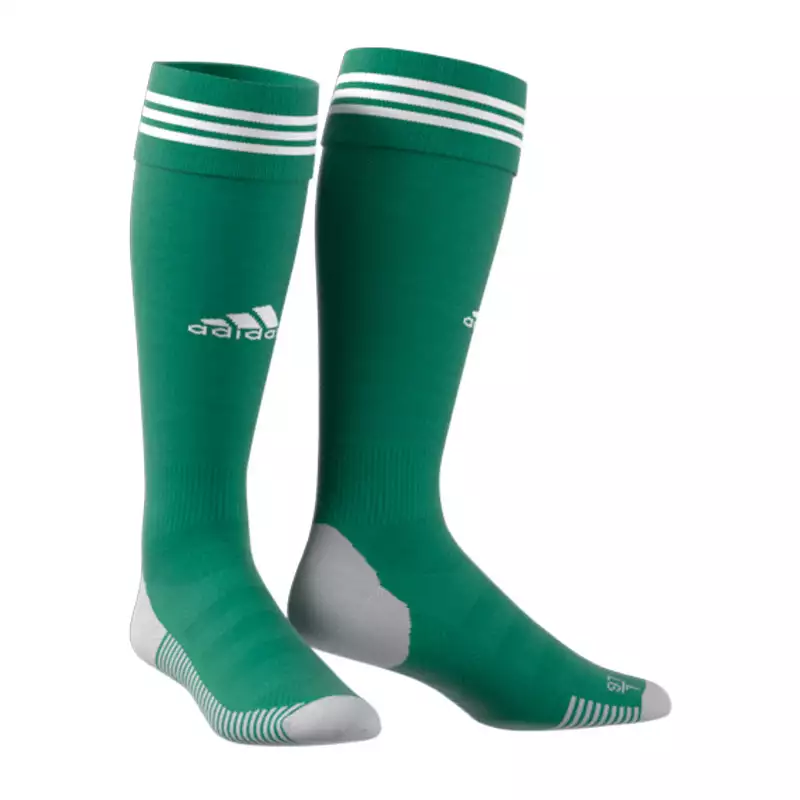 Гетры футбольные Adidas AdiSock 18 зеленый/белый CF3574 Фото Гетры футбольные Adidas AdiSock 18 зеленый/белый CF3574 со склада магазина Спортев