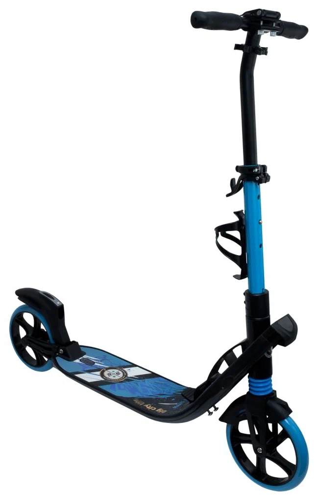 Самокат Atemi Airfly 230 ATC08 синий/черный 6928 Фото Самокат Atemi Airfly 230 ATC08 синий/черный 6928 со склада магазина Спортев