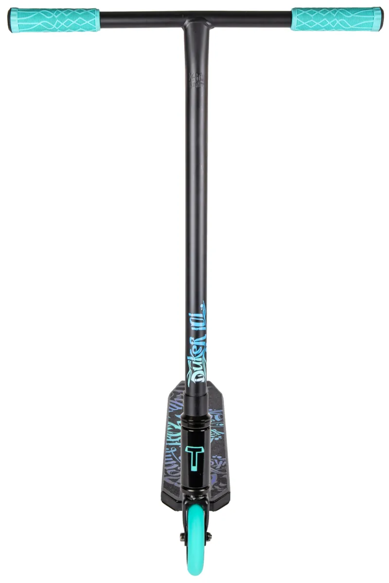 Самокат TechTeam Duker 101 (2022) трюковой black/celadon Фото Самокат TechTeam Duker 101 (2022) трюковой black/celadon со склада магазина Спортев