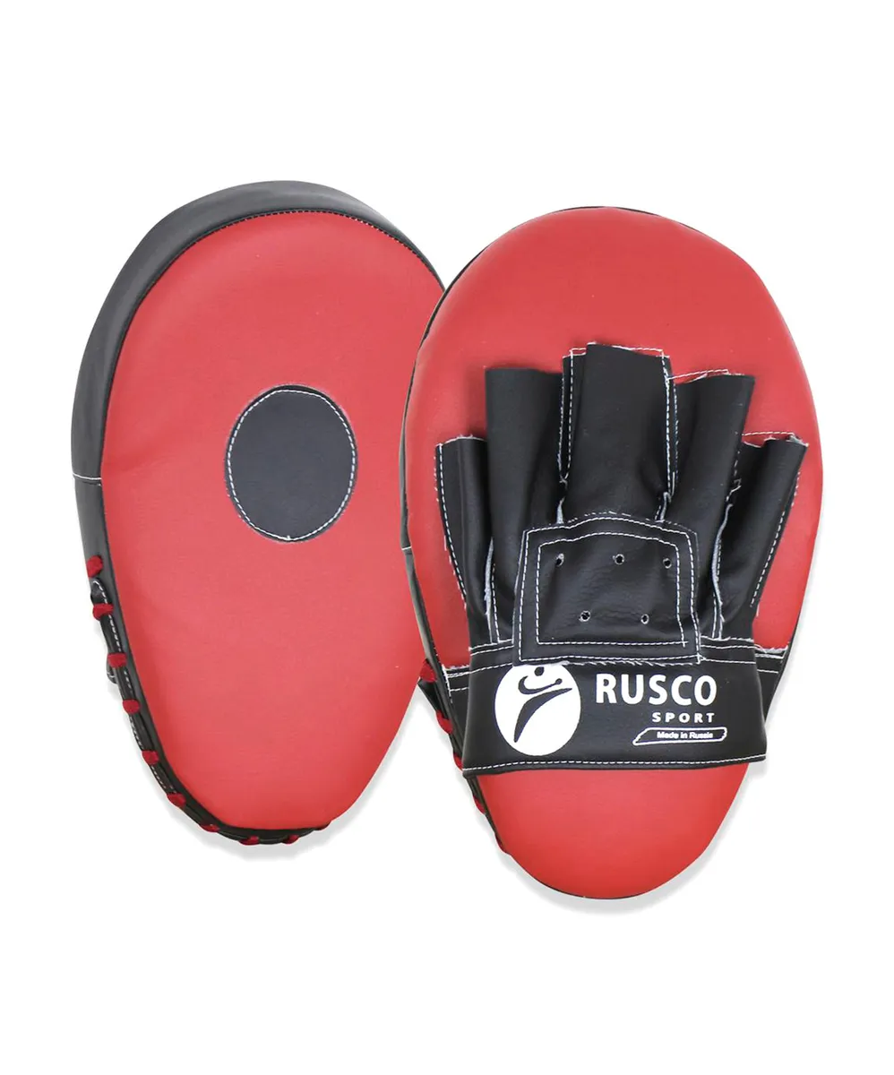 Лапы Rusco Sport изогнутые красные 62317 Фото Лапы Rusco Sport изогнутые красные 62317 со склада магазина Спортев