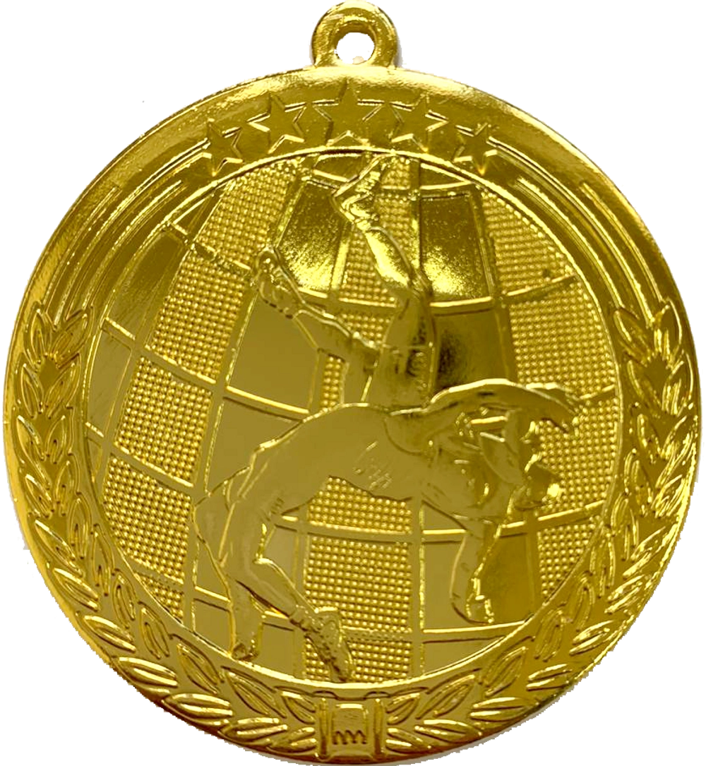 Медаль АТ602 d-60 мм Фото Медаль АТ602 d-60 мм со склада магазина Спортев